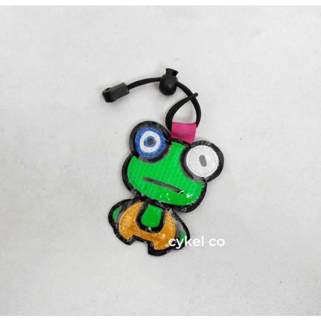 Gravlsout evil eye froggie จักรยานสะท้อนแสงสะท้อนแสงด้านหลัง