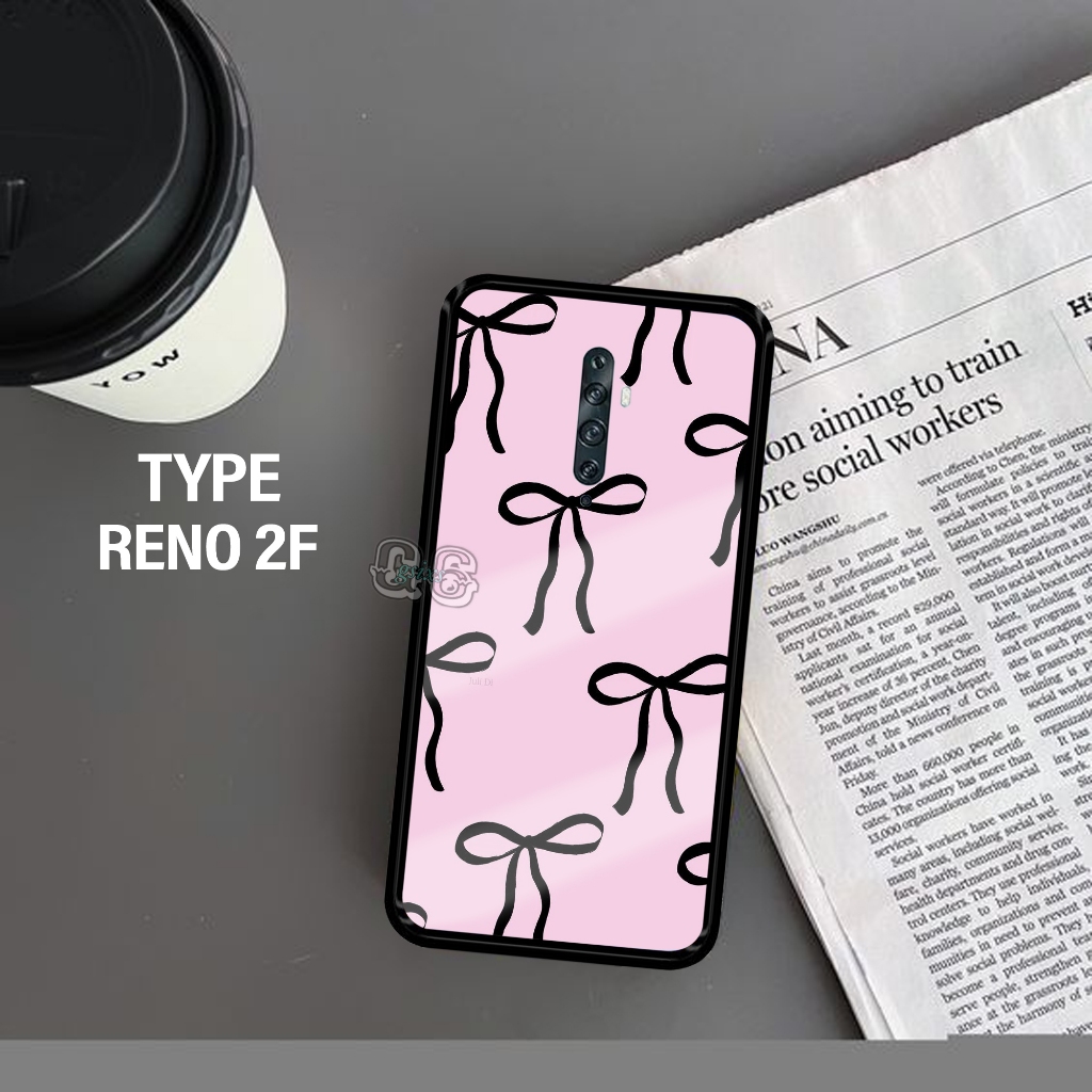 HP ล่าสุด Oppo Reno 2f CASE (ribbon) - Phone Case - Sheishore - Phone Case - Phone Softcase - Phone 