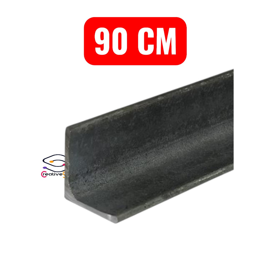 SIKU ANGLE IRON-30X30X3MM -90CM มัลติฟังก์ชั่นเหล็กมุมแบบไม่มีรู 3.0 MM หนายาว 90 ซม.