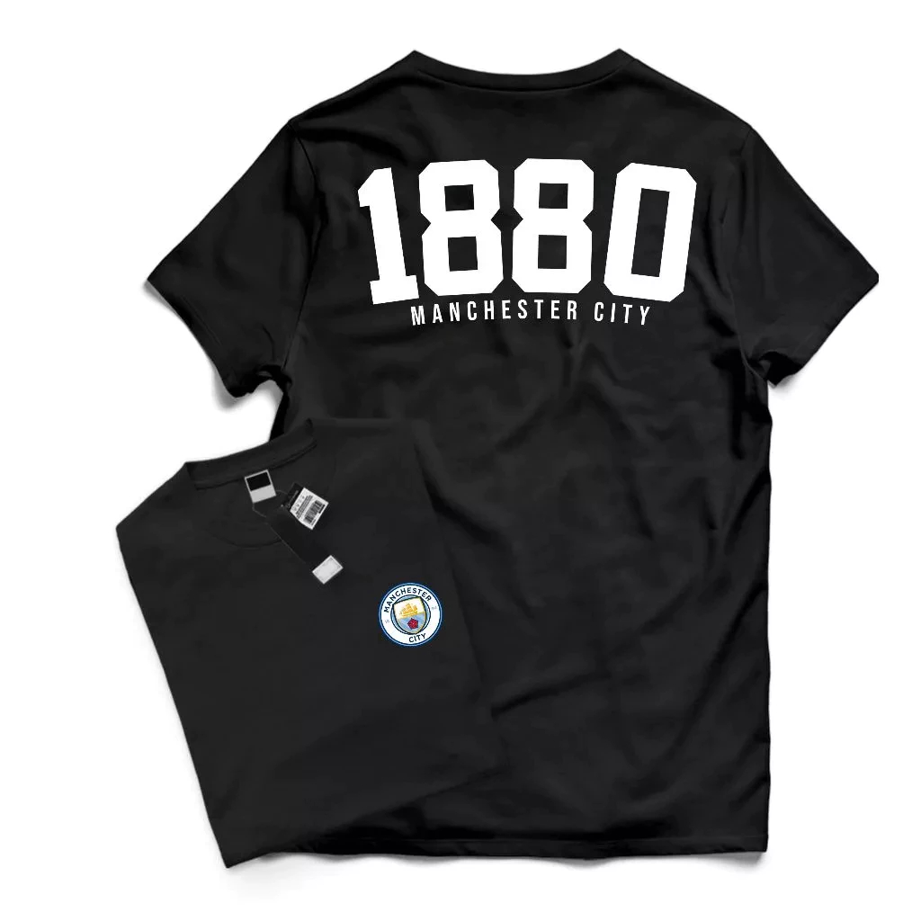 KATUN Denput_Store MANCESTER CITY 1880 เสื้อยืดฟุตบอล Distro 24s Cotton
