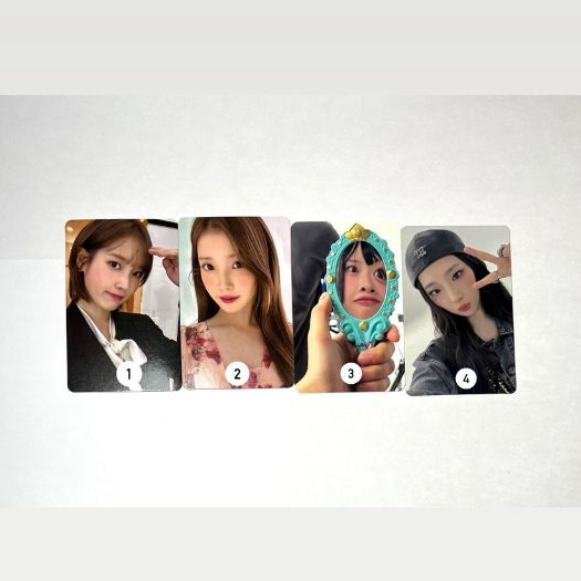 Photocard IU 2024 ทัวร์โลก, NewJeans, BabyMonster Official