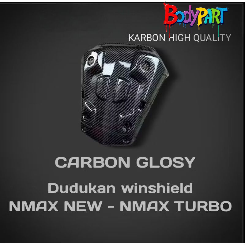 Winshield Cover In Nmax Neo Nmax Turbo CRBON แผงคอนโซล Visor Holder Nmax New Turbo Nmax Neo AESRACIN