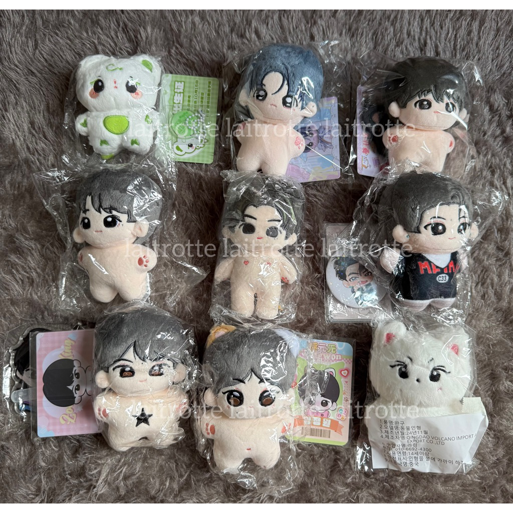 QQ [อ่าน desc] enhypen heesung jay jungwon ตุ๊กตา 10 ซม. hee fu xideng heemo เปิด aq jay ยิงดาว zong