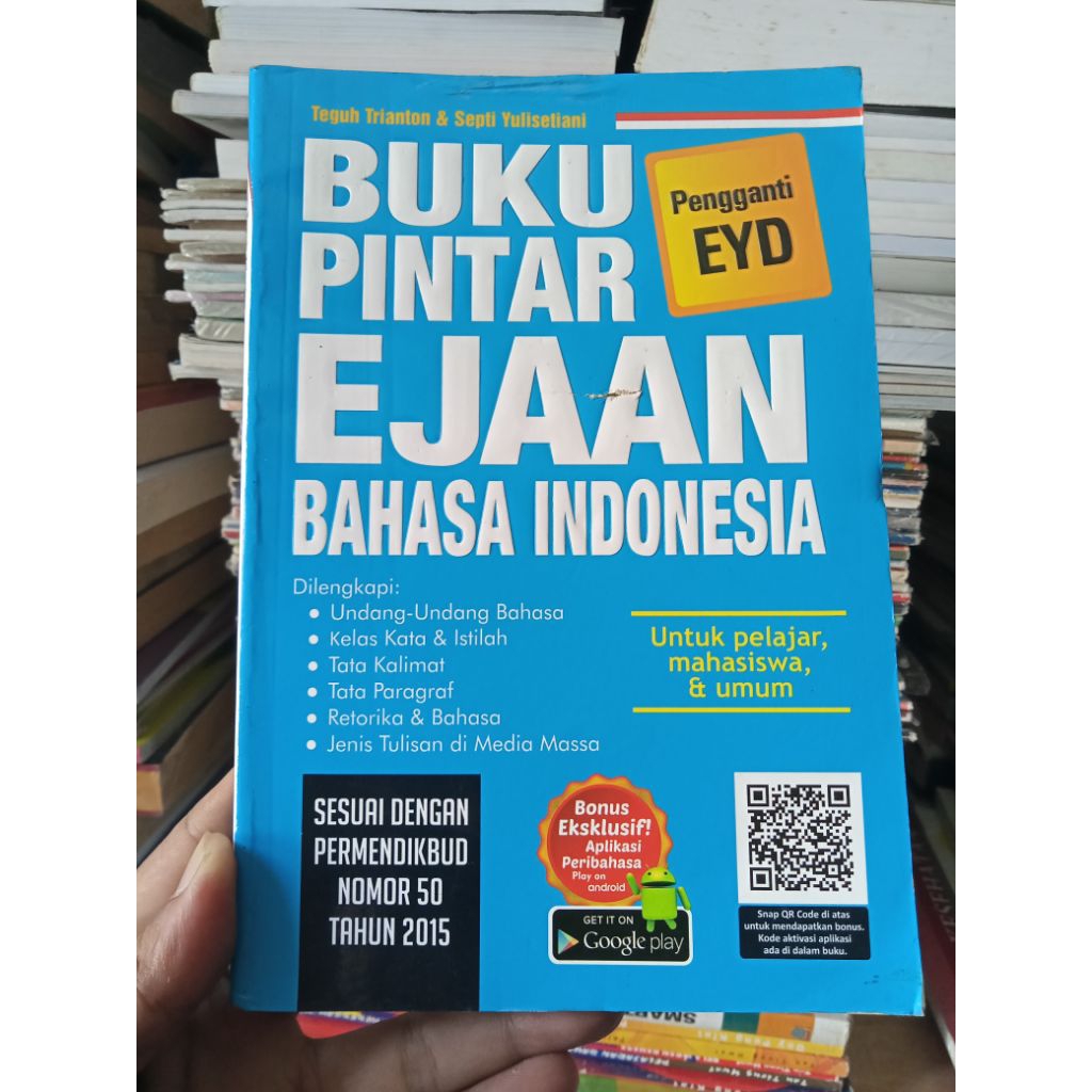 หนังสือสมาร์ทสะกดอินโดนีเซียเปลี่ยน eyd