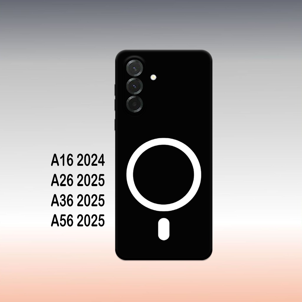 Softcase samsung A16 / A26 / A36 / A56 / A76 _เคสโทรศัพท์ซิลิโคนยืดหยุ่นสีดํา