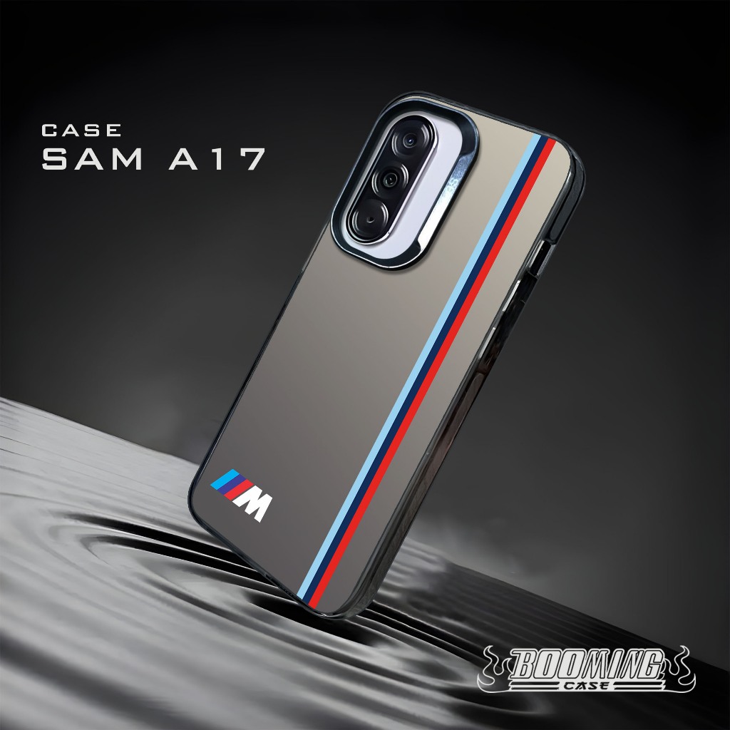 เคส Samsung A17 5G Samsung Premium Matte Softcase Hybrid IMD Plate Hologram - CARS Motif - เคสเคลือบ