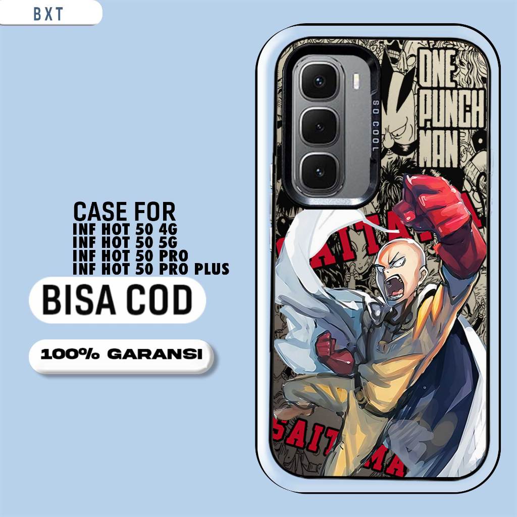 CASE INFINIX HOT 50 4G 50 5G 50 PRO 50 PRO PLUS - SO COOL HOLOGRAM PREMIUM - OPM Motif - Softcase HY