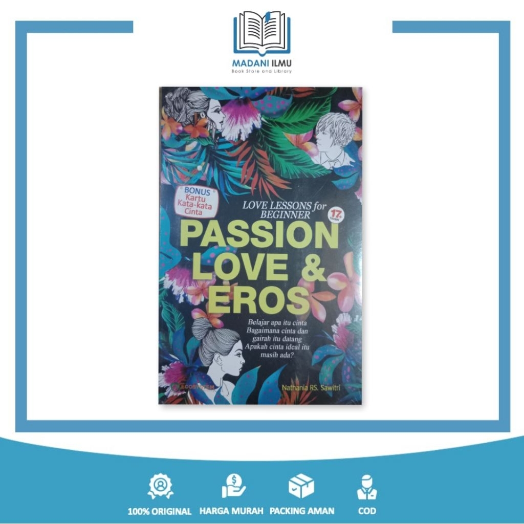หนังสือ Passion Love & Eros ดั้งเดิม - Nathania Saponori