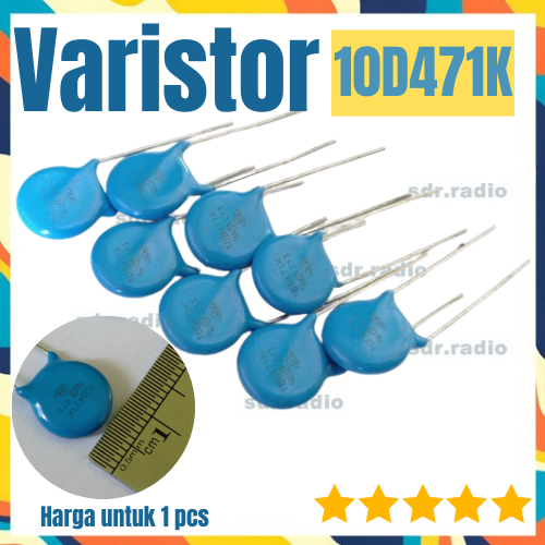 10D471K ZNR VARISTOR 10D471K METAL VOLTAGE DEPENDENT RESISTOR 10 มม.470 โวลต์