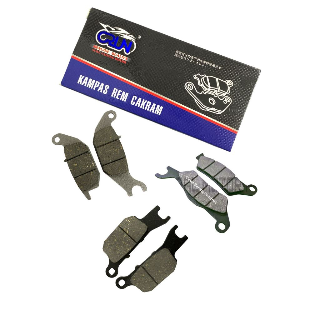 CRUN DISPAD ด้านหน้าด้านหลังแผ่นดิสก์เบรค SUZUKI SATRIA F150 FI GSX R150 GSX S150 SATRIA F150