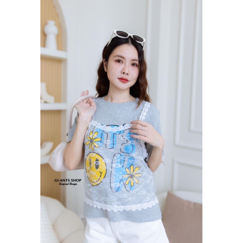 [LC] GI-ANTS GI-187 เสื้อยืดนําเข้า BKK