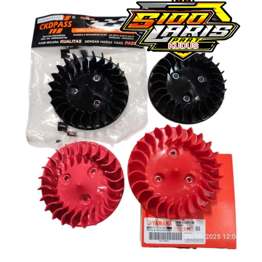 MESIN FIZR F1ZR FORCE 1 CKD PASS ENGINE COOLING FAN