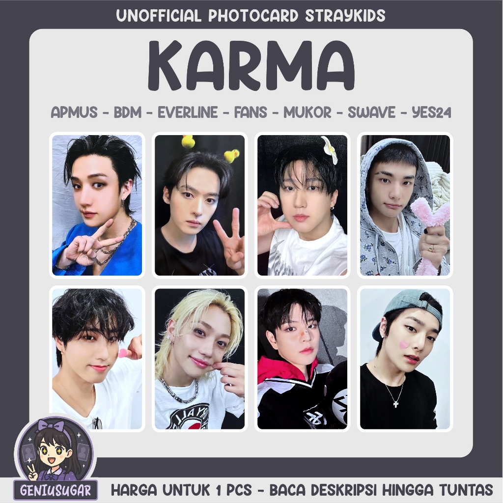 [SKZ] KARMA [2] โฟโต้การ์ดไม่จํากัด