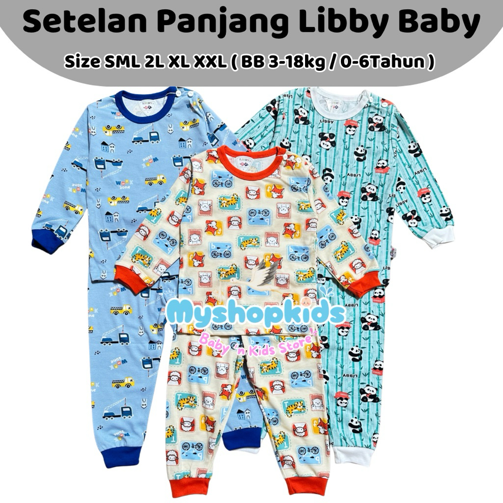 Lobby Baby Long Pajama Set