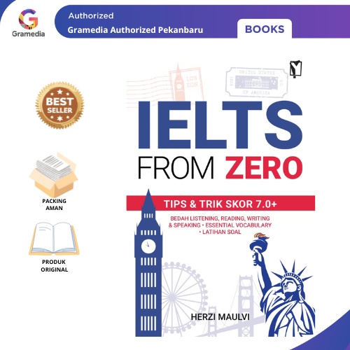 Gramedia Pekanbaru -IELTS จาก ZERO: TIPS & TRICKS SCORE 7.0+, DISCUSSION OF LISTENING, REA