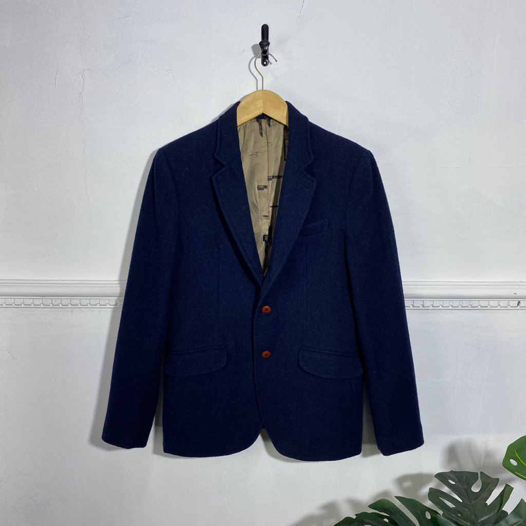 MIND BRIDGE WOOL BLAZER (P74 L51)