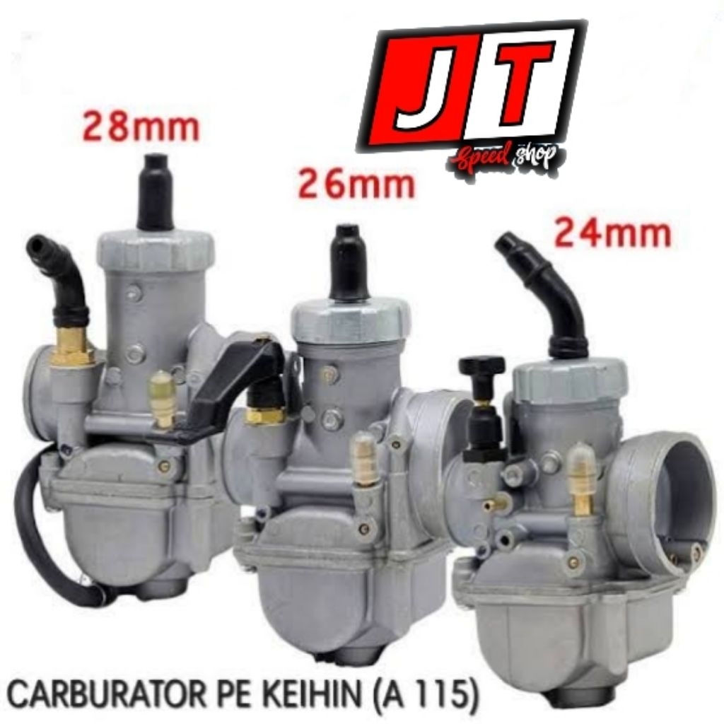 Keihin PE คาร์บูเรเตอร์ Ready Size Pe 24, Pe 26, pe28..