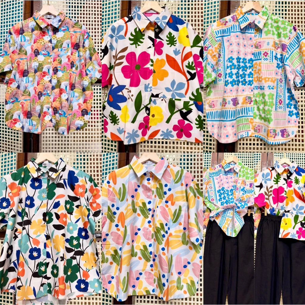 เสื้อ KEMEJA BANGKOK BY ANANYA BONUS