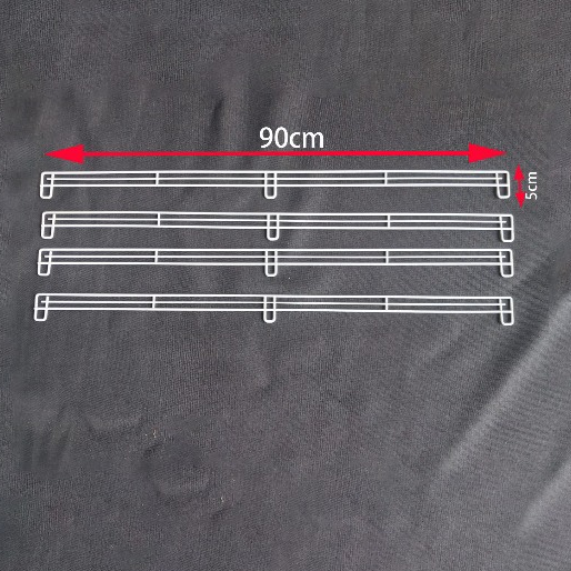 THICK MINIMARKET RACK STOPPER, STOPPER, FENCE STOPPER MINIMARKET RACK SHOP RACK MULTIPURPOSE RACK