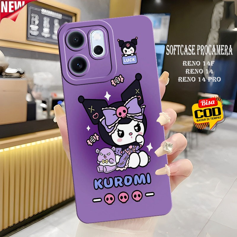 เคส HP Reno 14F - Reno 14 - Reno 14 Pro - Reno 13f - เคส Reno 13 - เคส Softcase แบบยืดหยุ่น - เคสแฟช