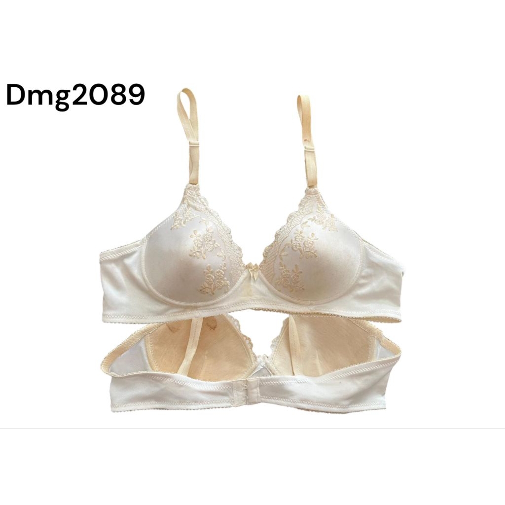 O Dmg2089 บราแบรนด์ บราโฟม underwire bra Rijeck คราบ ขนาด 34B