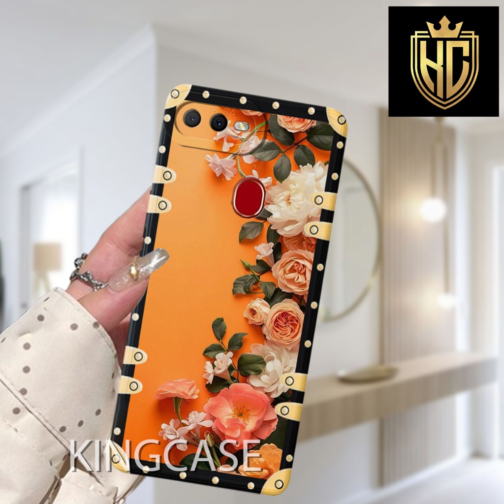 Oppo A5s A12 A11k A7 F9 F9 Pro A3s แฟชั่นกรณี Softcase Macaron ป้องกันกล้อง Kesing Hp ปลอก Hp protec