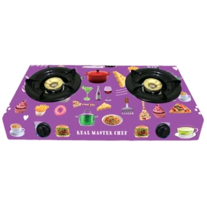 สติ๊กเกอร์ 2-BURNER GAS STOVE พร้อม KICHEN MOTIF