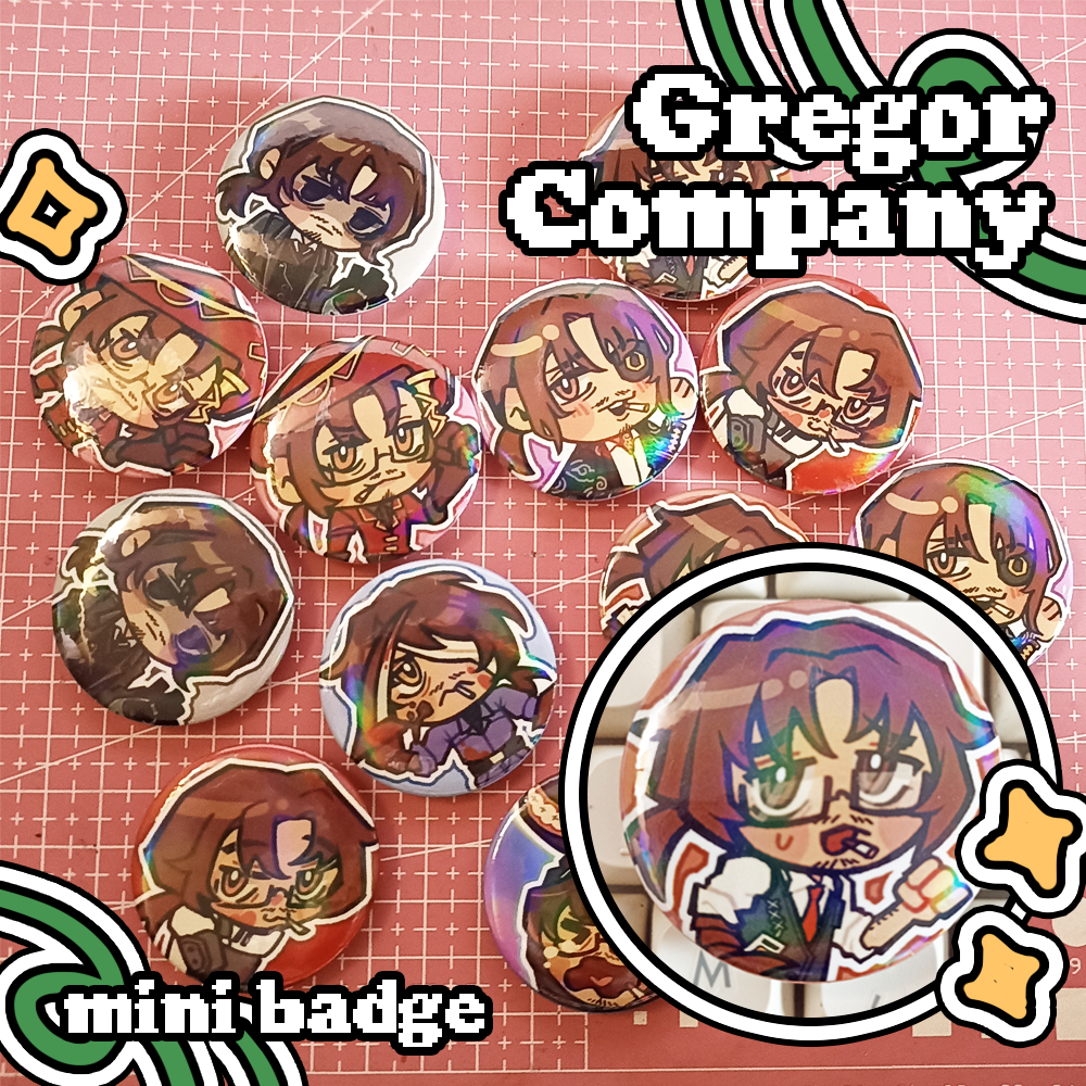 [LIMBUS COMPANY] ป้ายบริษัท Gregor โดย Kombucheers