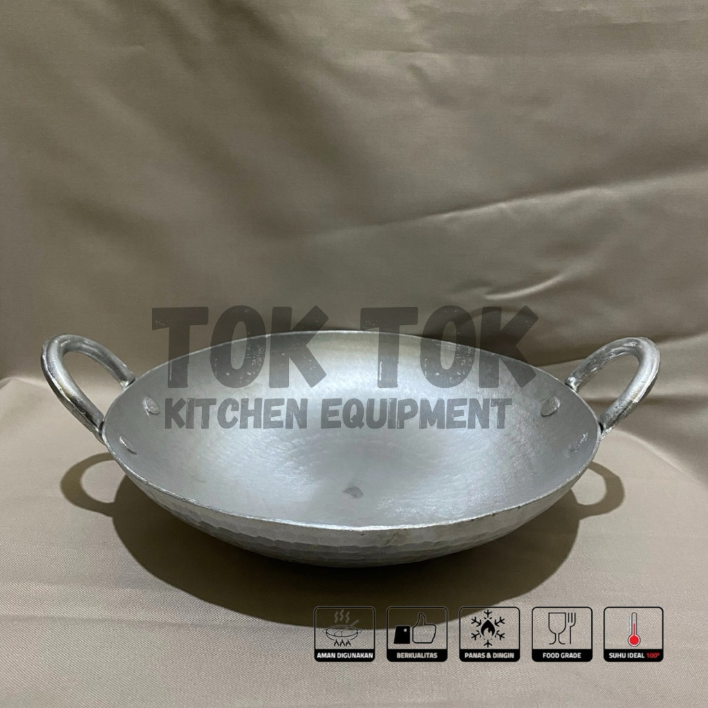 THICK MINI ALUMINIUM PAN, GARUT SPECIAL, DIAMETER 20 CM