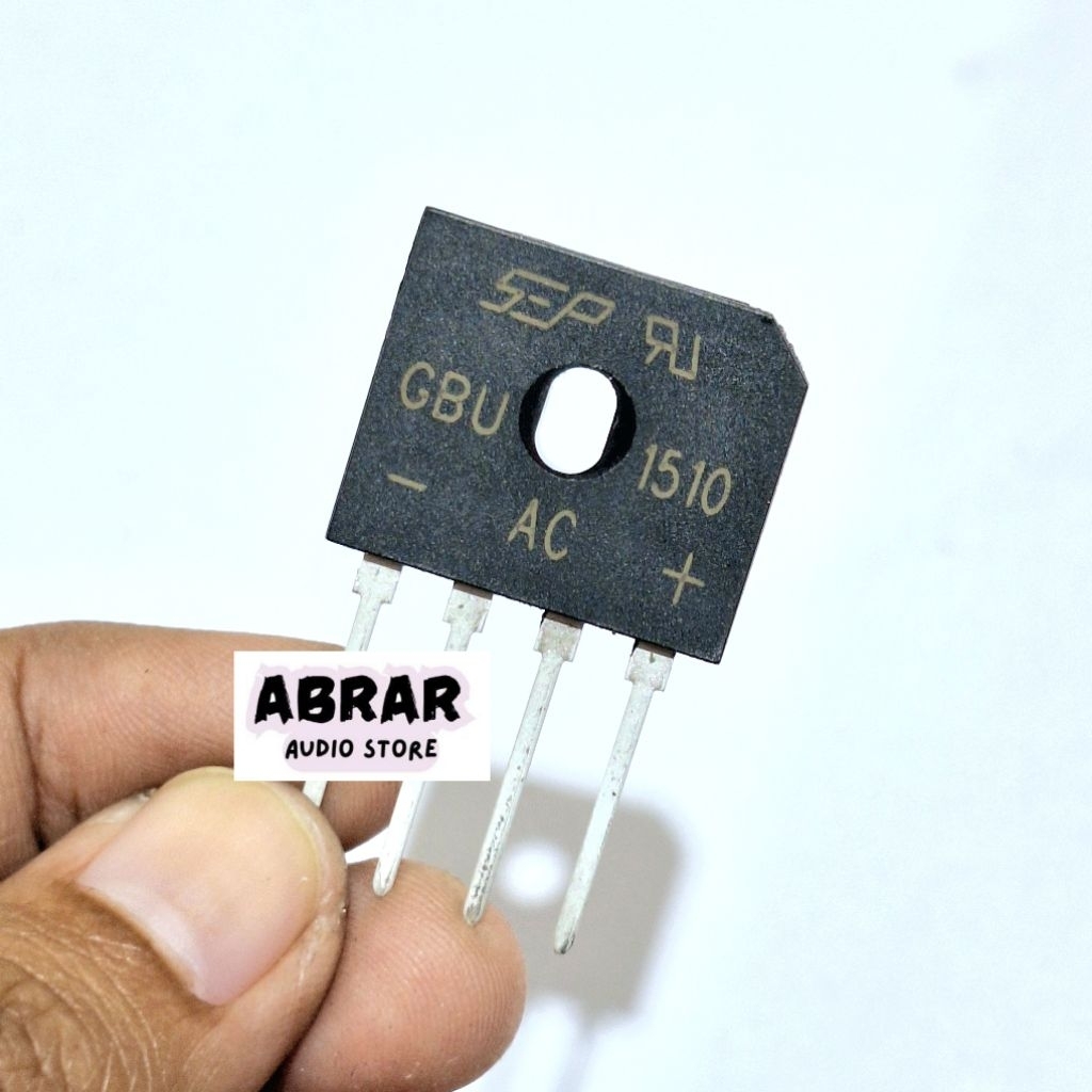 หวีไดโอด 15A GBU1510 1000V ค้อนไดโอด 15 Ampere GBU 1510