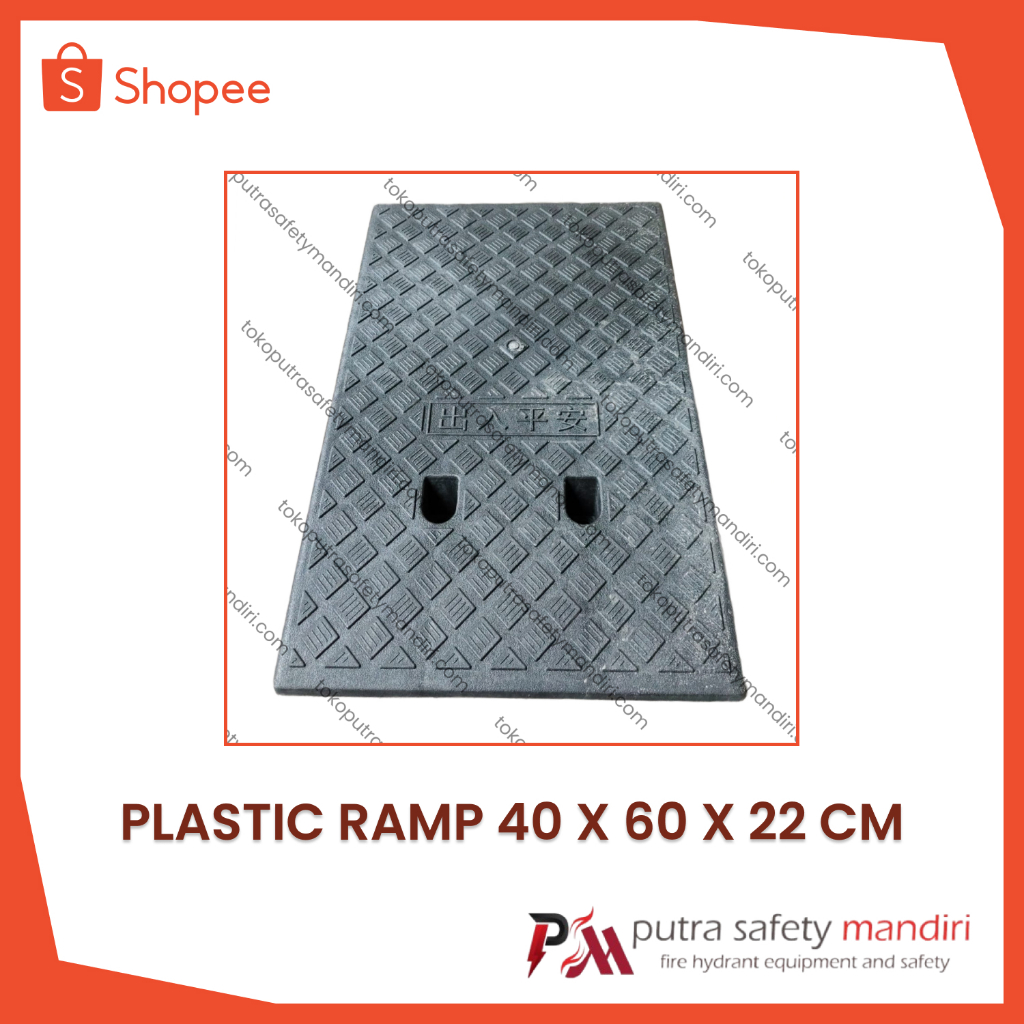 CURB RAMP PVC 40X60X22 CM คุณภาพสูง INDUSTRAAL GOODS LOADING SUPPORT