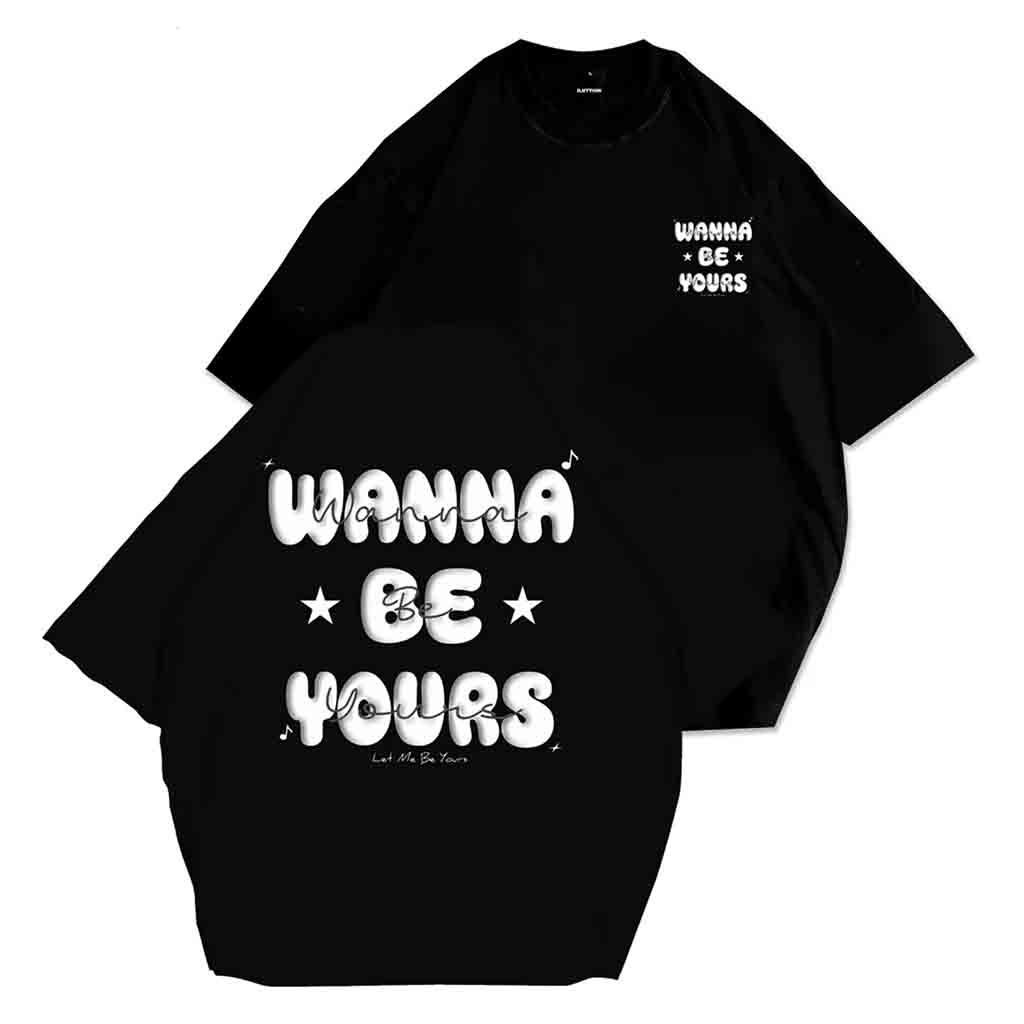 REFLECTIVE VERSION] I WANNA BE YOURS T-SHIRT - การต่อสู้ฝ้ายที่ถูกต้อง