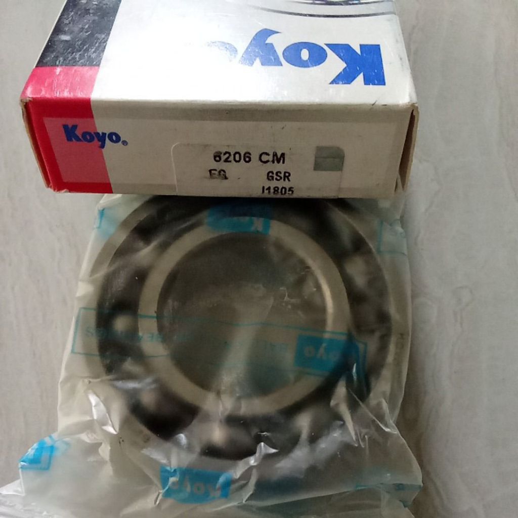 แบริ่ง 6206 ซม. KOYO 6206 ซม. KOYO