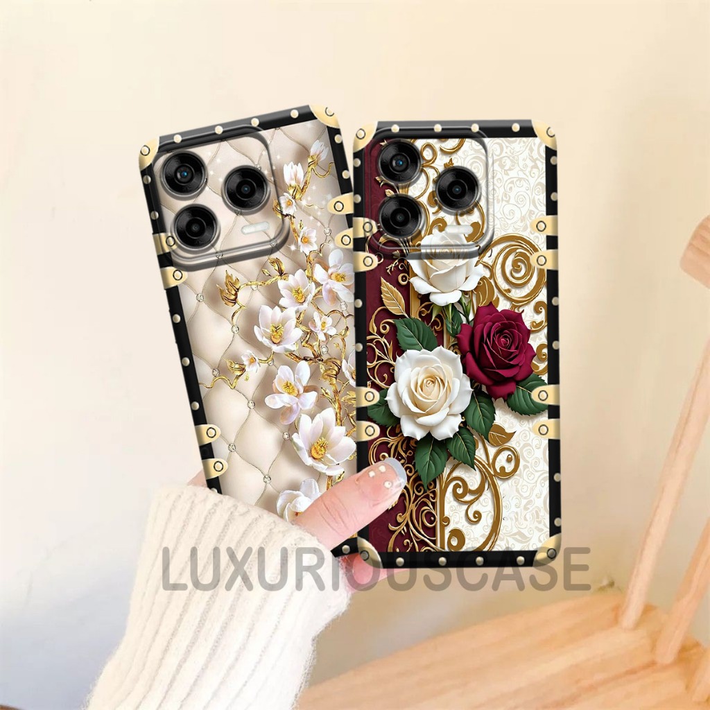 HP ล่าสุด ZTE Blade V70 Design & ZTE Blade V70 เคสโทรศัพท์ 2025 ลายดอกไม้ | เคสดีไซน์ ZTE Nubia V70 