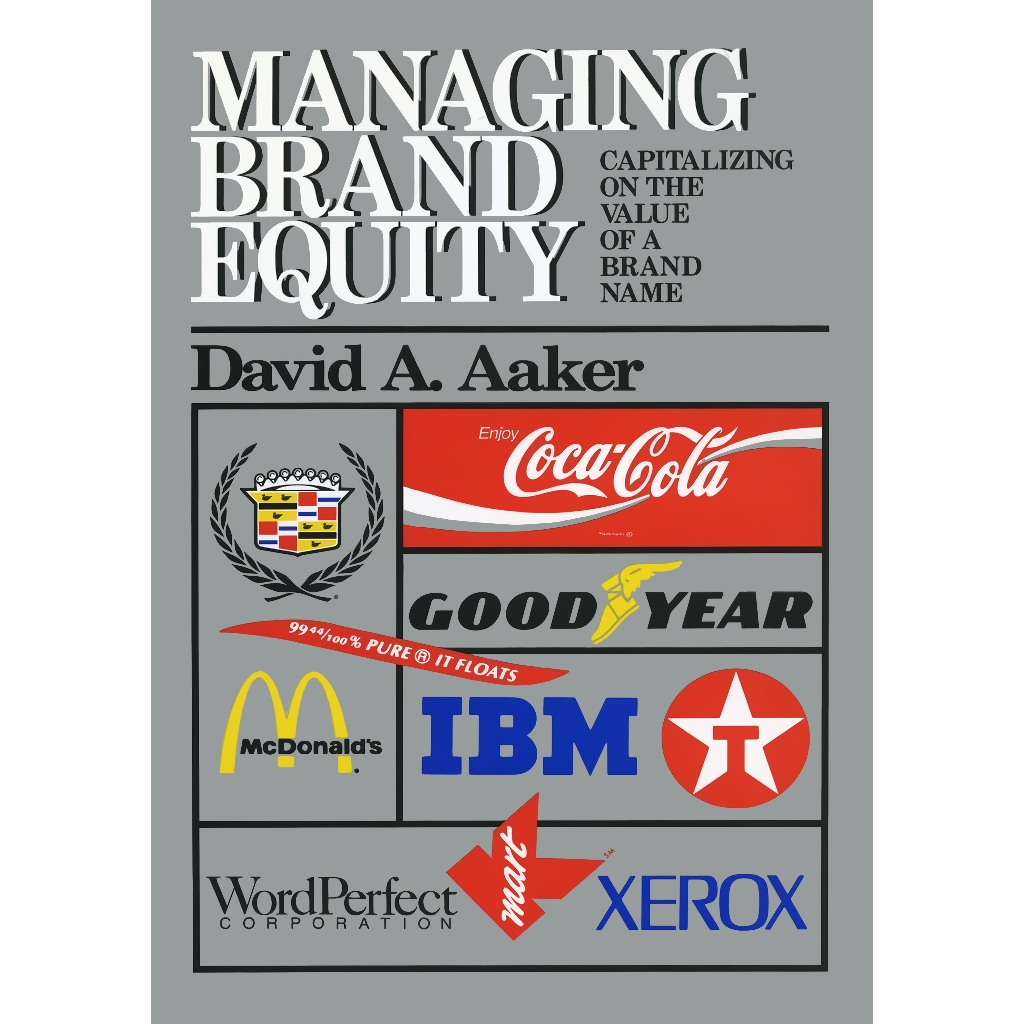 หนังสือการจัดการแบรนด์ Equity โดย David A อ๊าก