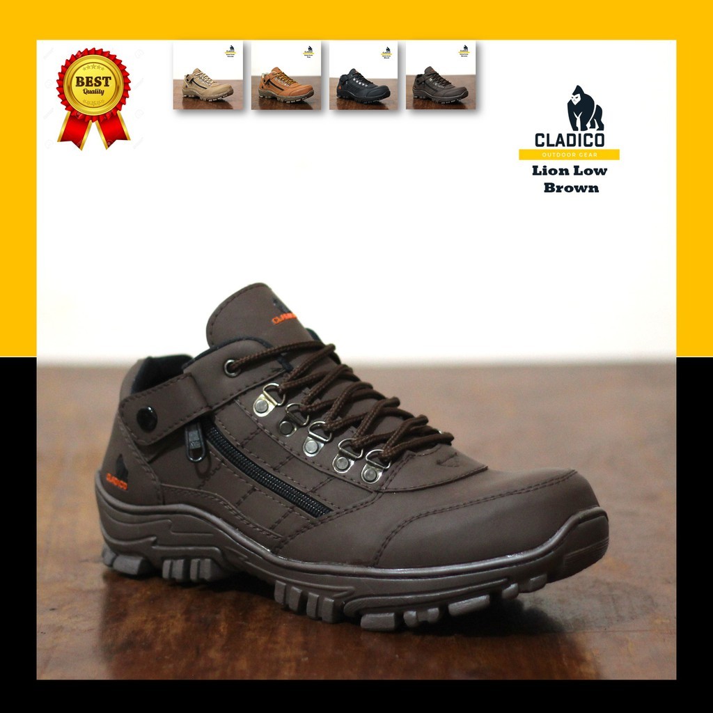 Claryco Lion Low Mens Safety Boots Short Steel Toe Mountain Tracking Shoes