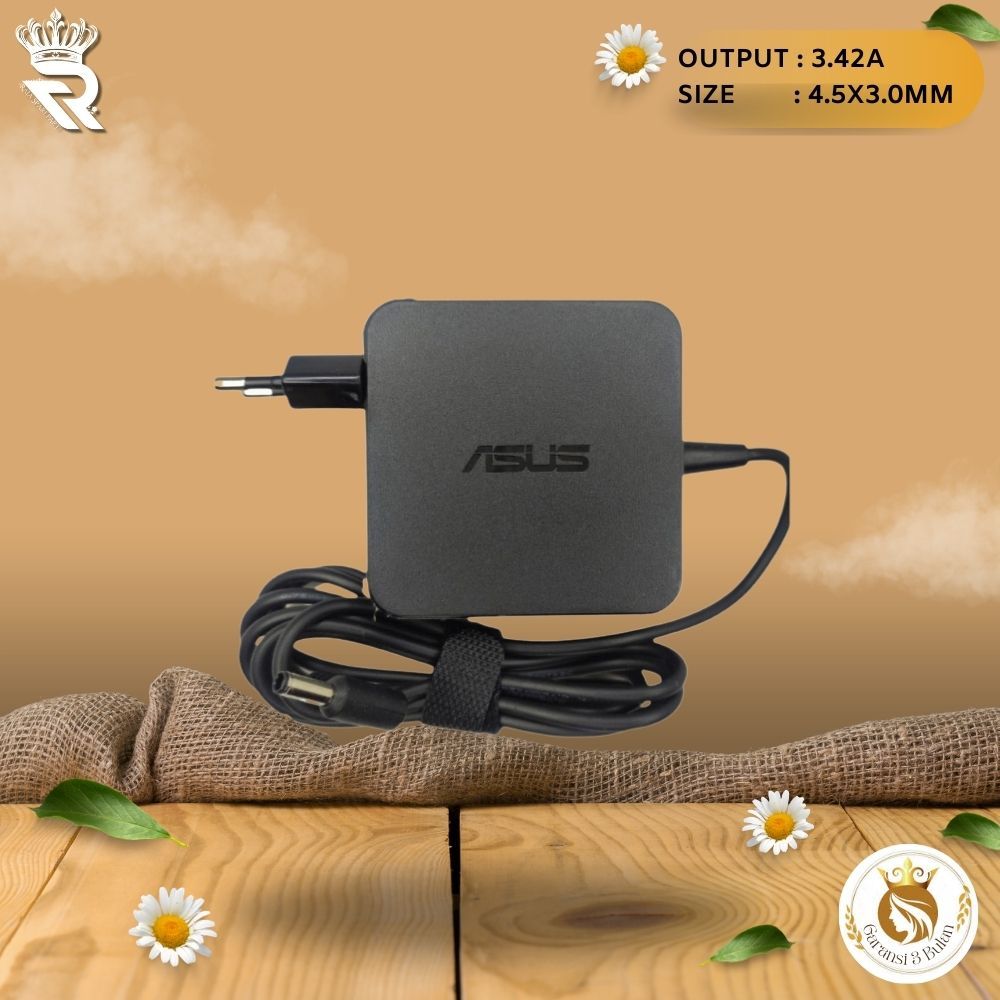 อะแดปเตอร์ชาร์จสําหรับ Asus 13 A515J A515JA A516J A516JM 3.42A แล็ปท็อป 4.5x3.0 มม.