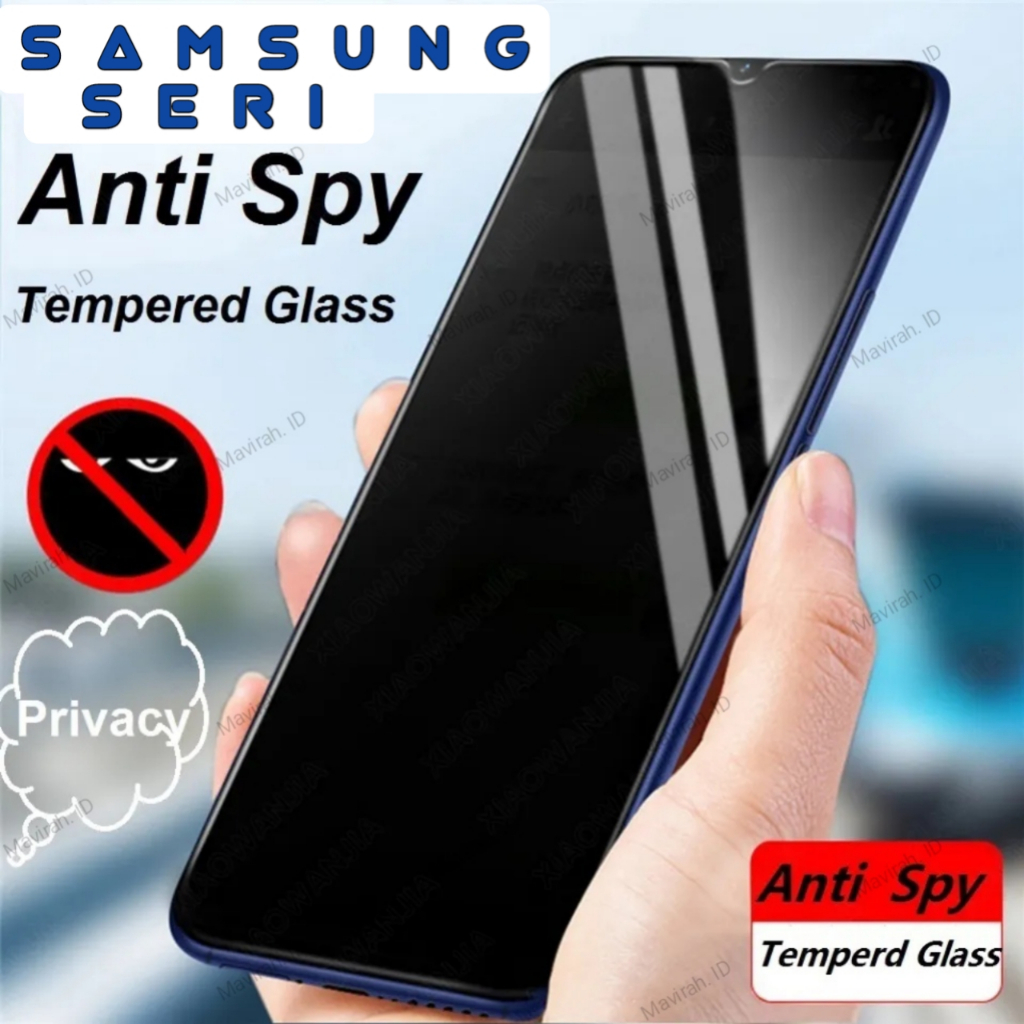 LAYAR TG เต็มป้องกัน Spy Samsung A51 A52 A52 5G A52S 5G A53 5G A54 5G A55 5G A40S A50 A50S A71 A71 A