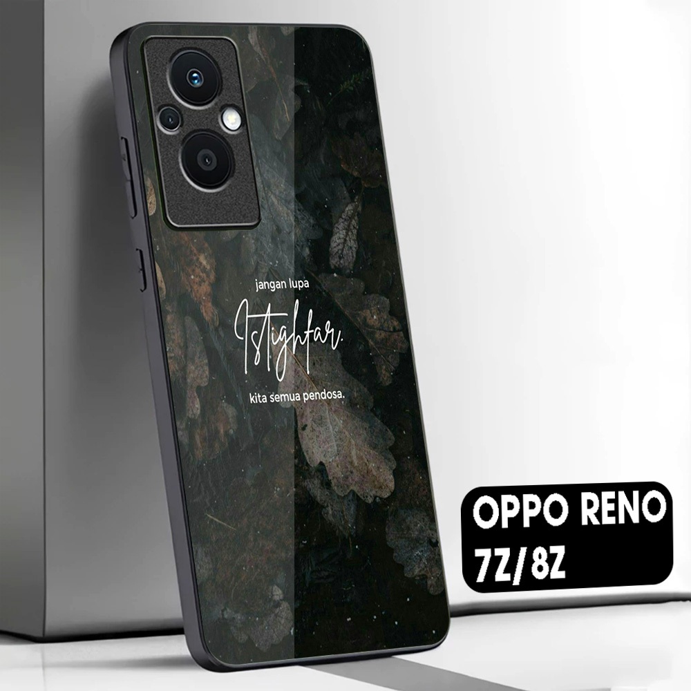 OPPO RENO 7z 8z 5G SOFTCASE | เคสเคลือบเงา Oppo reno 7 8 z 5G | เคสคําคม M53 | เคสพรีเมี่ยมสุดเท่ น่