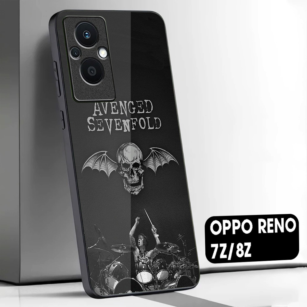 OPPO RENO 7z 8z 5G SOFTCASE | เคสเคลือบเงา Oppo reno 7 8 z 5G | ปลอก Avenged M69 | เคสพรีเมี่ยมสุดเท