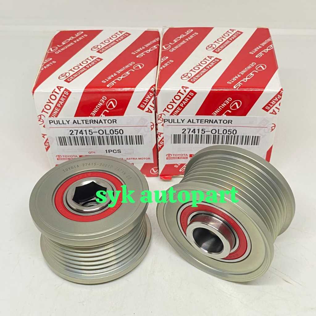 PULLEY ALTERNATOR (7PK)FORTUNER VRZHILUX REVO INNOVA REBORN HIACE 27415-0L050