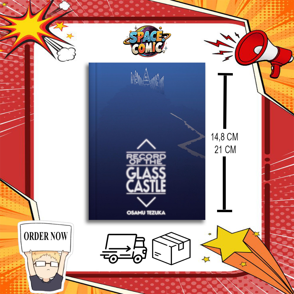 การ์ตูนมังงะ: บันทึกปราสาทแก้ว - Osamu Tezuka