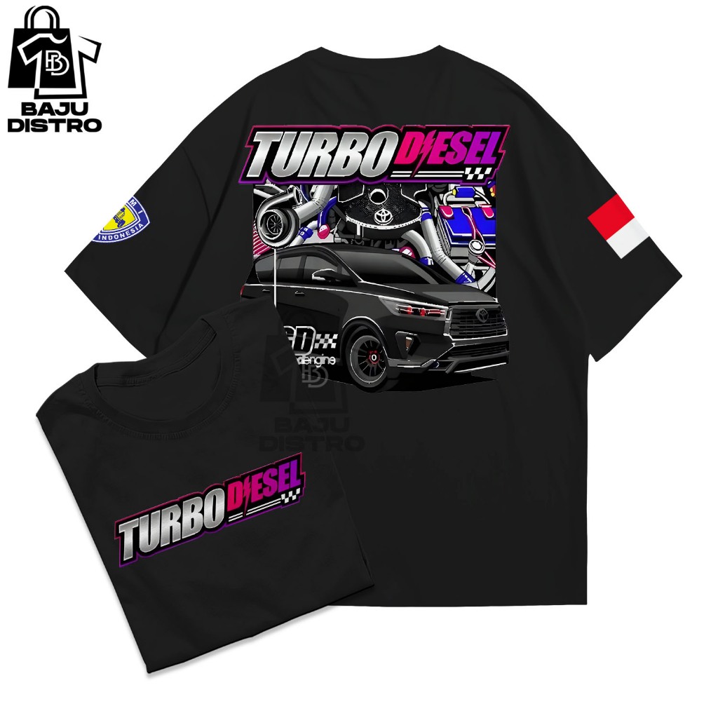 KATUN Turbo Diesel Automotive T-Shirt - เสื้อยืด Inova Diesel User - เสื้อยืดผู้ชาย - เสื้อยืด Racin