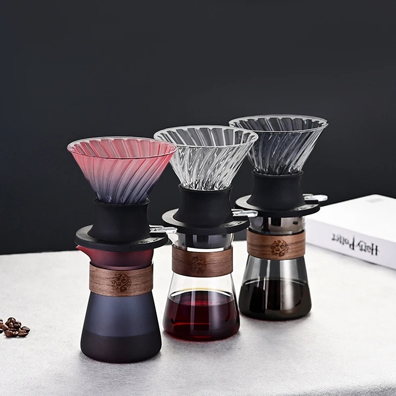 Immersion Coffee Dripper Switch Pour Over Dripper Set 02