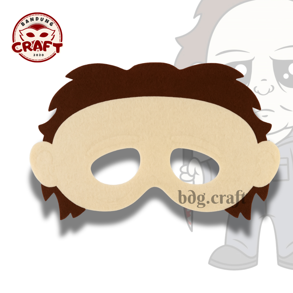 Bdg craft mask คอสเพลย์ heloween michaell myers heloweeen