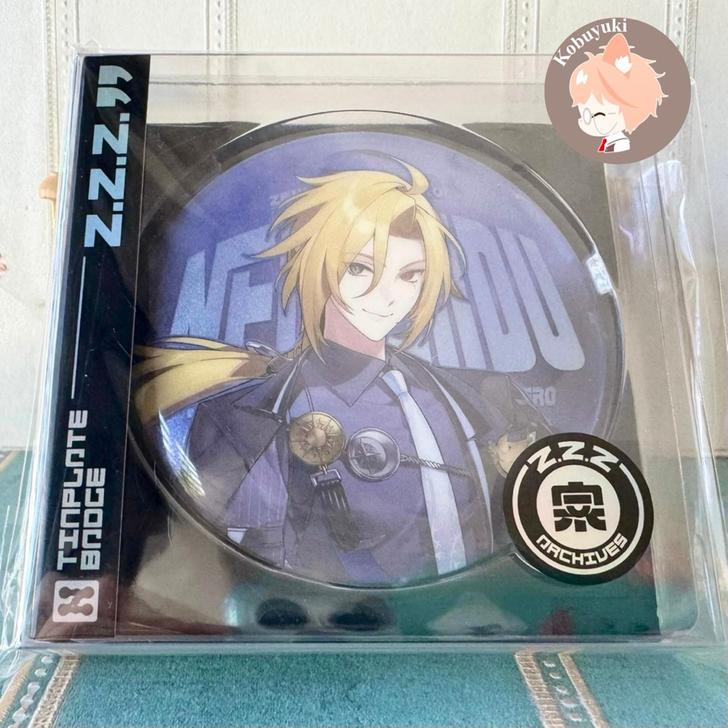 GANTUNGAN [Ready] Hugo Vlad OFFICIAL 75mm Badge Pin ZZZ Zenless zone zero Mockingbird merch สินค้าปุ