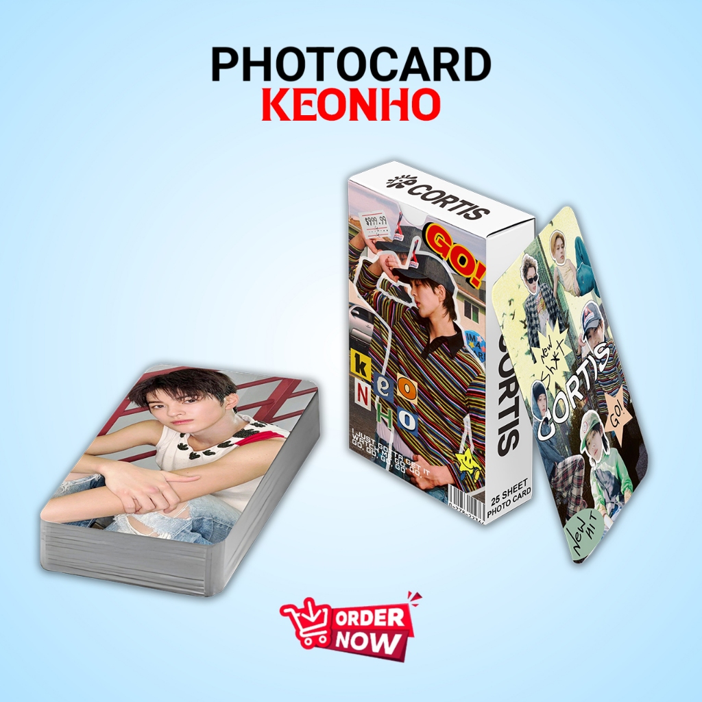 KPOP CORTIS PREMIUM KEONHO PHOTOCARD SET ฟรีกล่อง