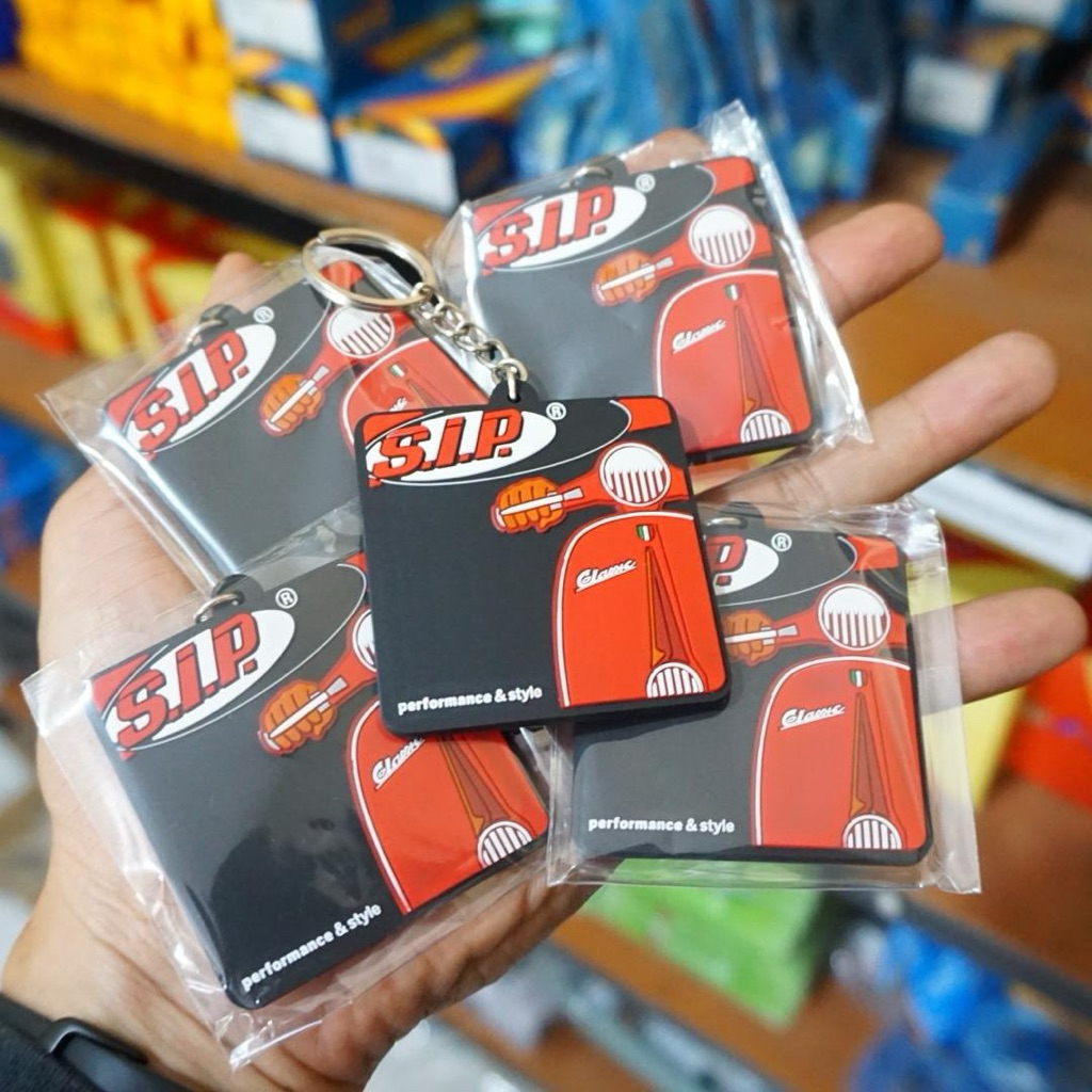 GANTUNGAN อุปกรณ์เสริมพวงกุญแจ Vespa Classic SIP Box Model