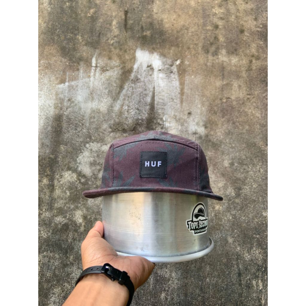 HUF 5 PANEL HAT/SECOND HAT/USED HAT/LONG HAT