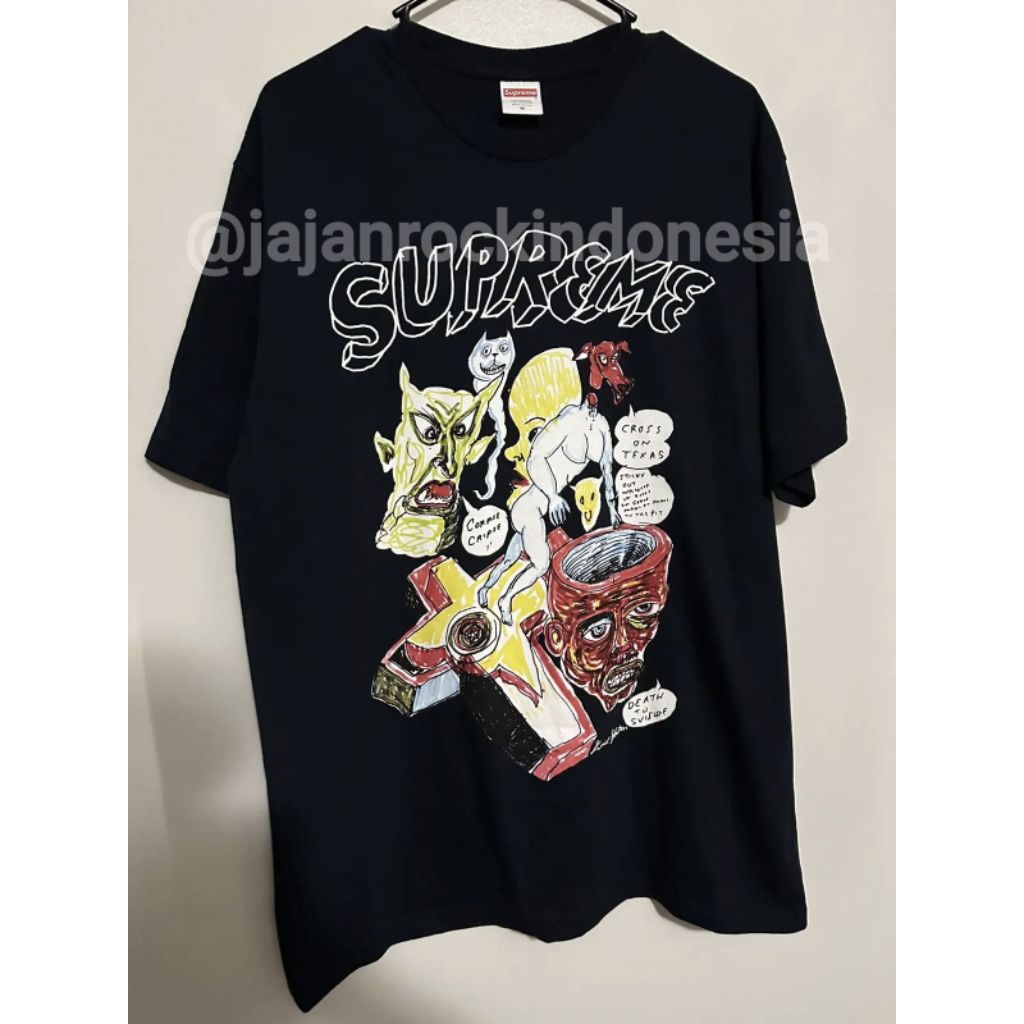 S*PREME DANIEL JHONSON LOGO TEE